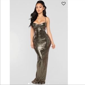 Fashion Nova Radiant Sequin Dress